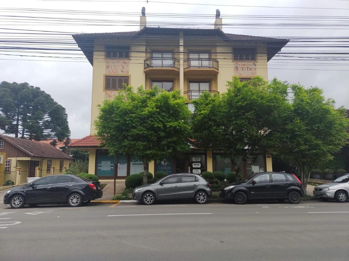 Apartamento Ensolarado No Centro De Gramado 아파트 외부 사진